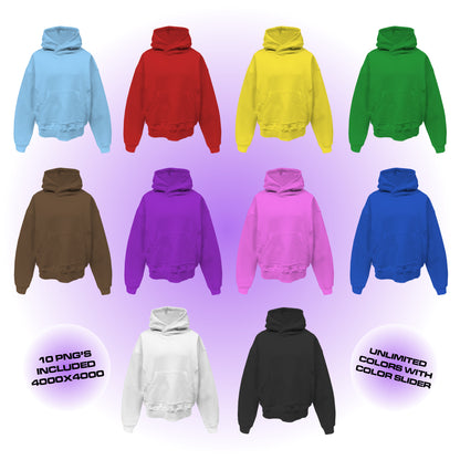 3D Hoodie Mock Up